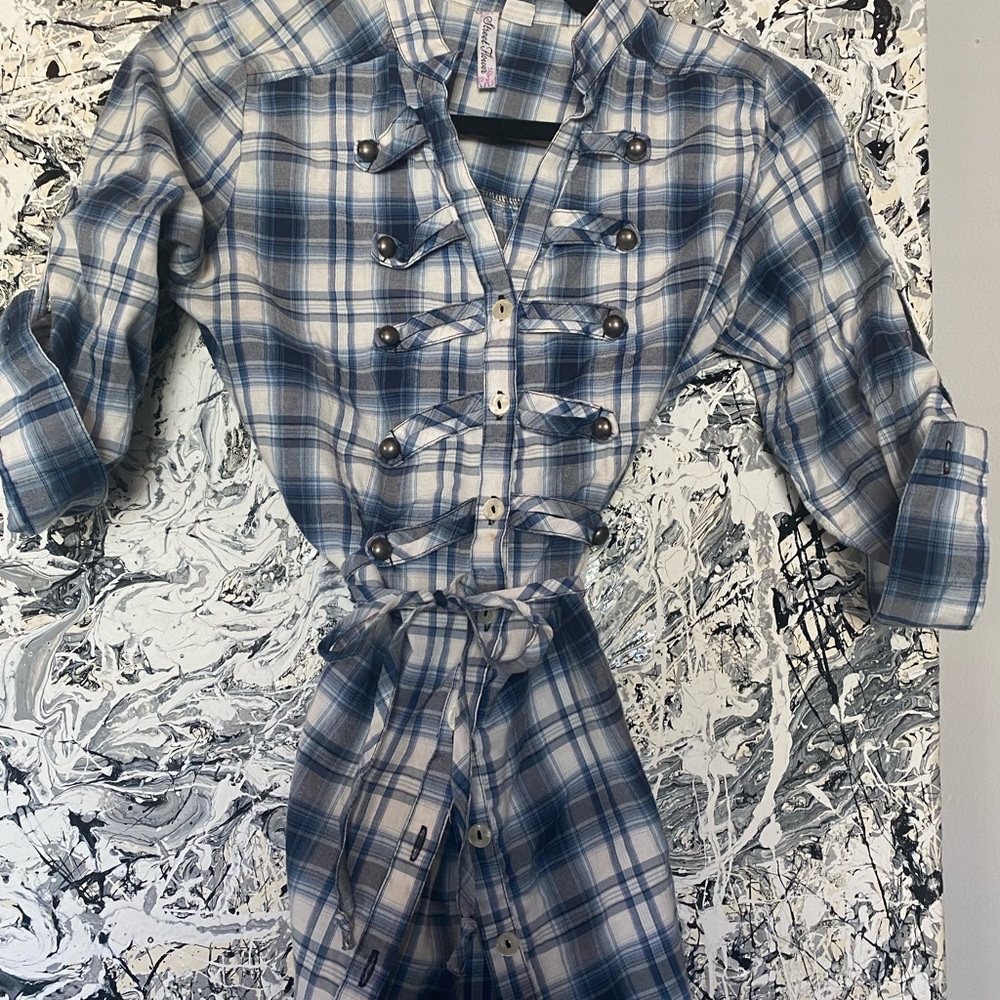 Country western flannel light weight shirt